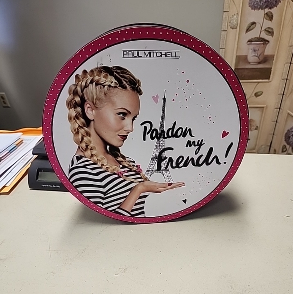 Rare Paul Mitchell Collectible Hat Box Display